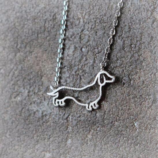 Beautiful Dachshund necklace pendant