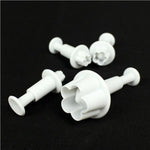 4-Piece Set - Flower-shaped Baking Tools for Creative Decoration