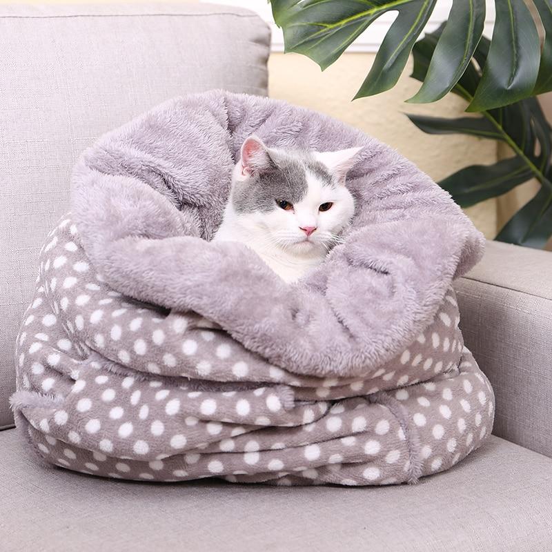 Cozy Pet Sleeping Bag Bed for Cold Days | FurNest