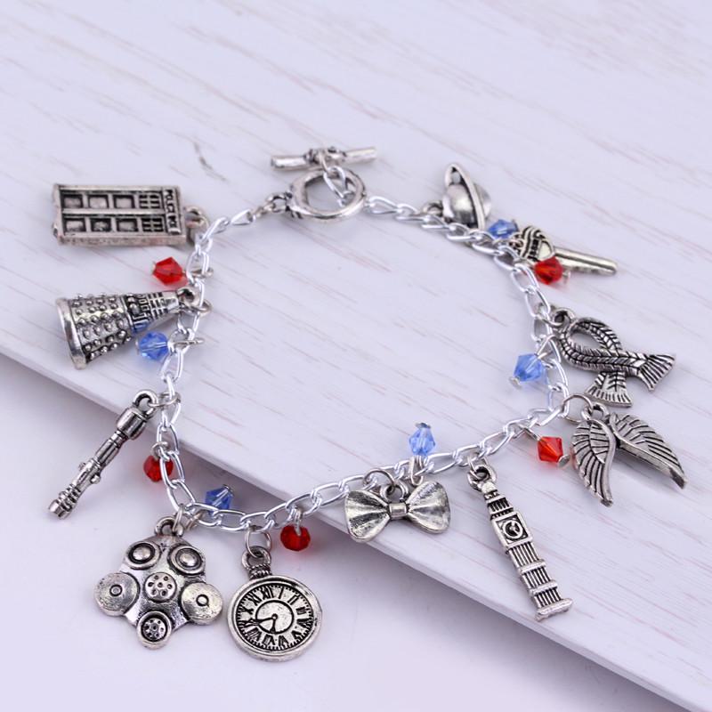Doctor Who Style Charm Bracelet