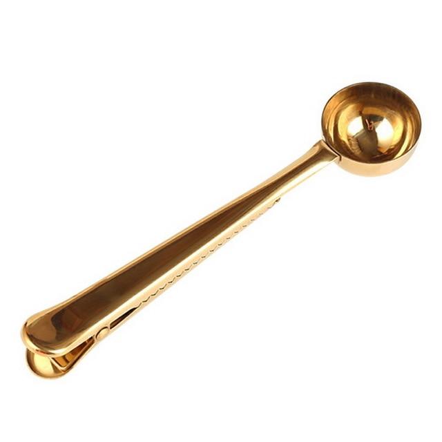 Multifunctional Teaspoons and Tongs for Cafés