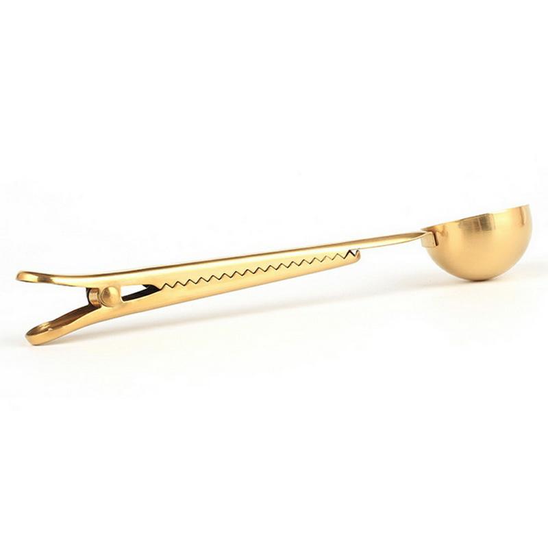 Multifunctional Teaspoons and Tongs for Cafés