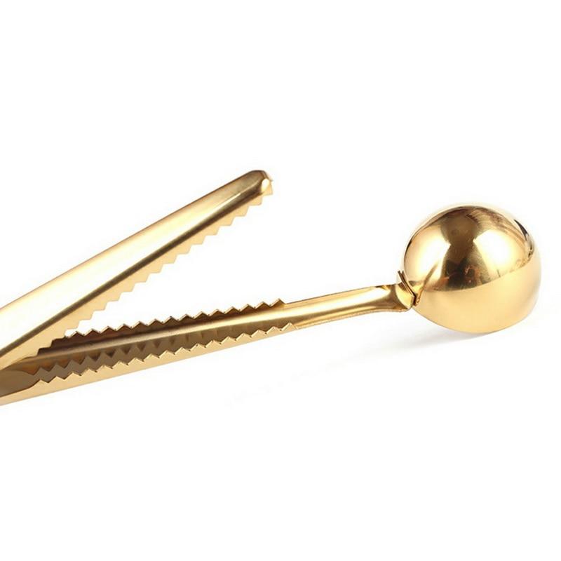 Multifunctional Teaspoons and Tongs for Cafés