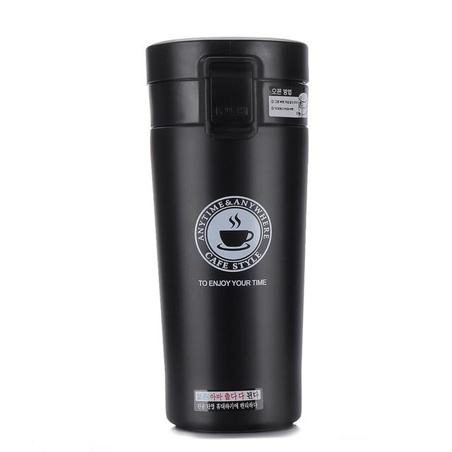 Thermobecher mit doppelter Wand für Kaffee unterwegs