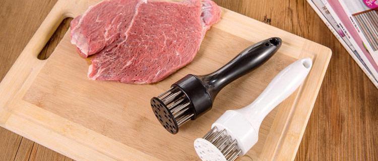 Stainless Steel Meat Tenderizer – Steak Perfection Made Easy