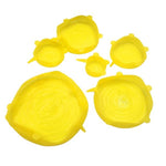 6 Reusable and Stretchable Silicone Tank Lids