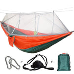 Hammock with mosquito net for campers – parachute material