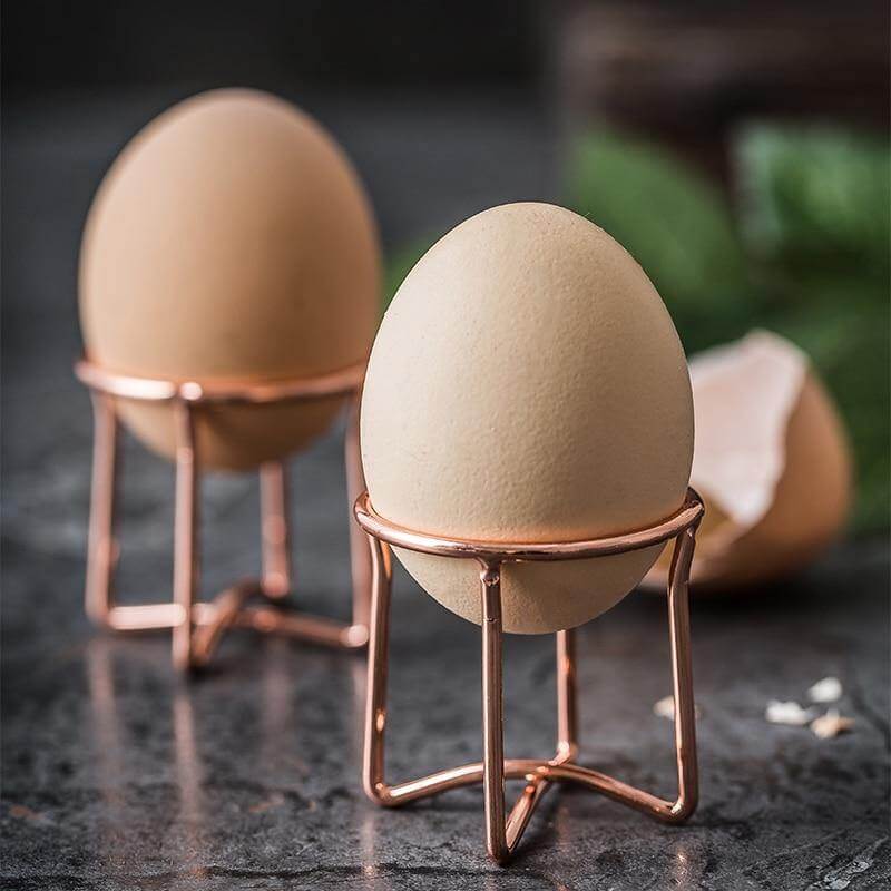 3er Set Stylish Stainless Steel Egg Cups | EggMaster