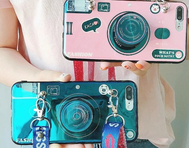 Phone case in camera design