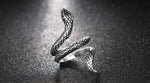 Snake Ring in Silver - Elegant Piece of Jewelry