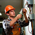 8-in-1 Wire Stripping Tool with Voltage Tester and LED Alert