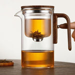 Elegant Glass Teapot with Infuser for Perfect Tea Enjoyment