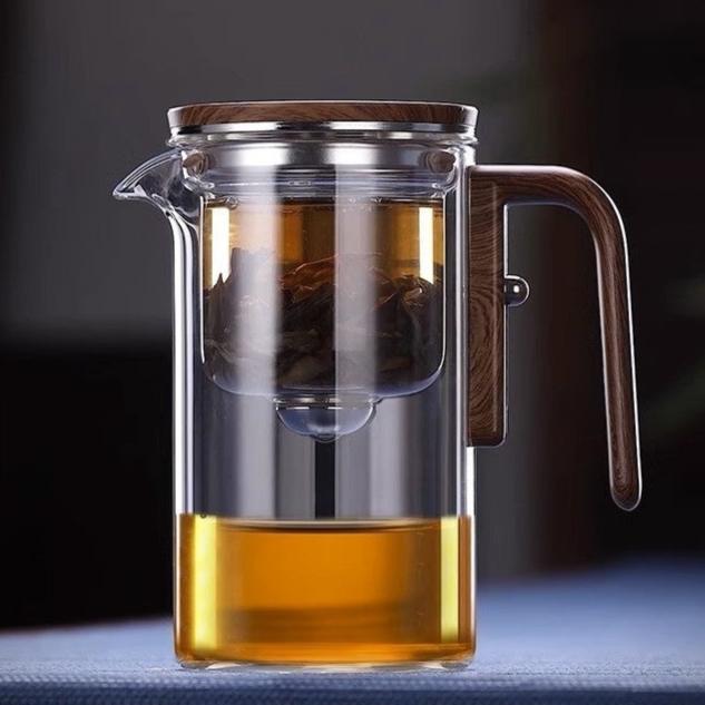 Elegant Glass Teapot with Infuser for Perfect Tea Enjoyment