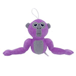 Plush toy of a colorful monkey
