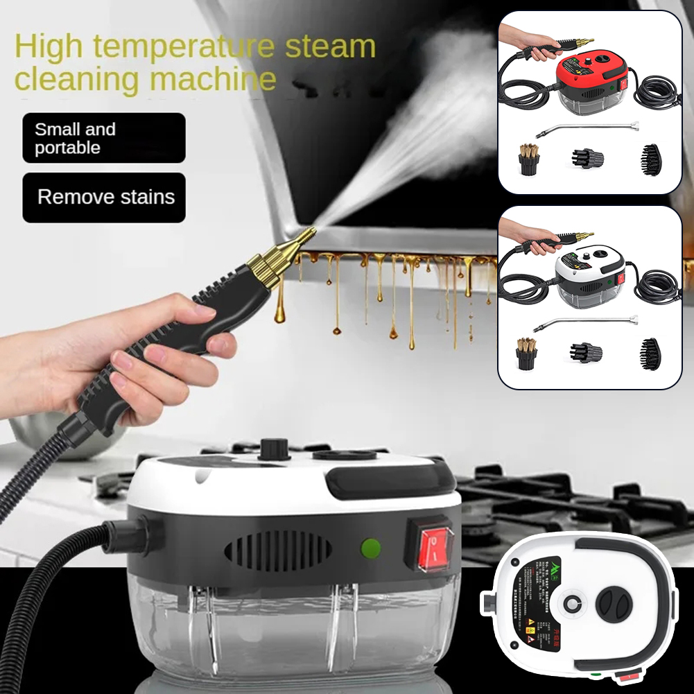 Home Steam Cleaner 2500W - 6 Adjustable Settings for Intensive Cleaning