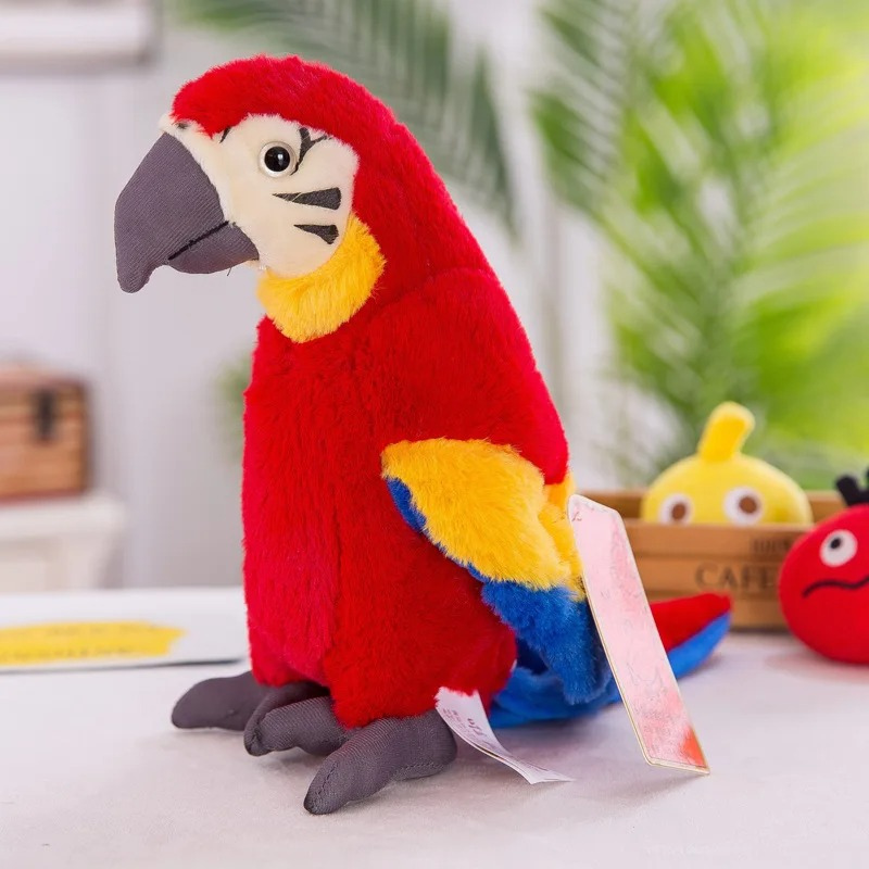 Chatty Plush Parrot – The Perfect Playmate