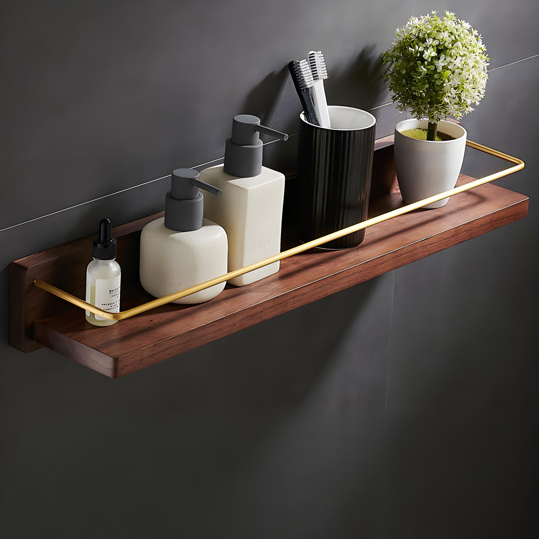 BambooStyle - Elegantes Wandregal für ein organisiertes Zuhause