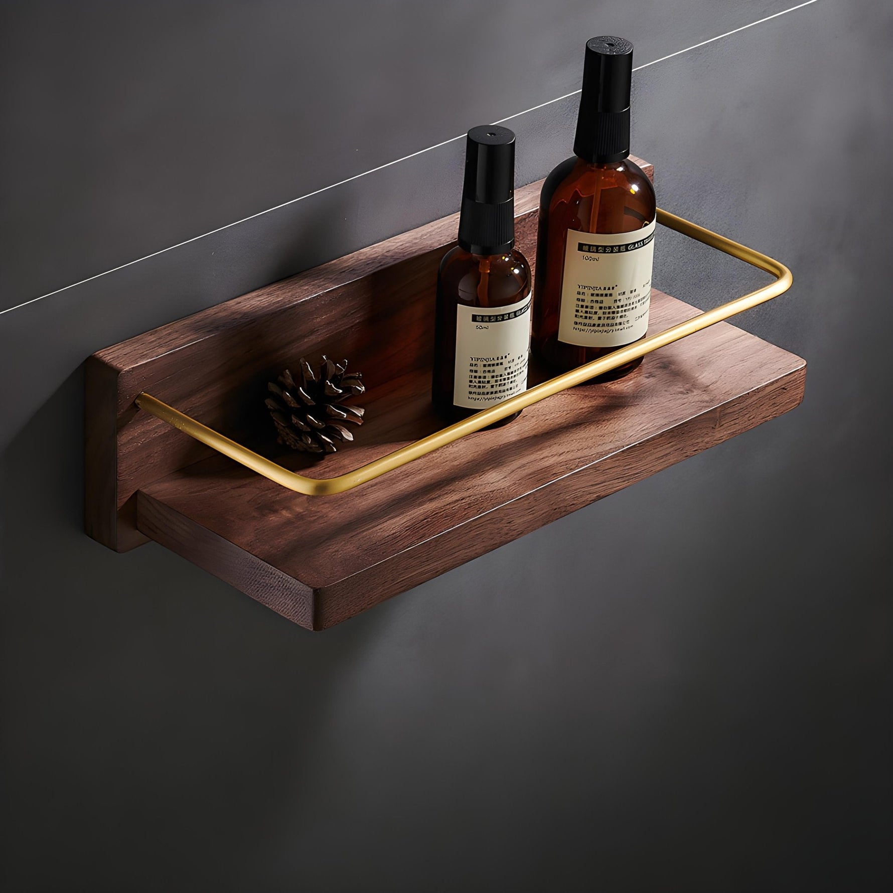 BambooStyle - Elegantes Wandregal für ein organisiertes Zuhause