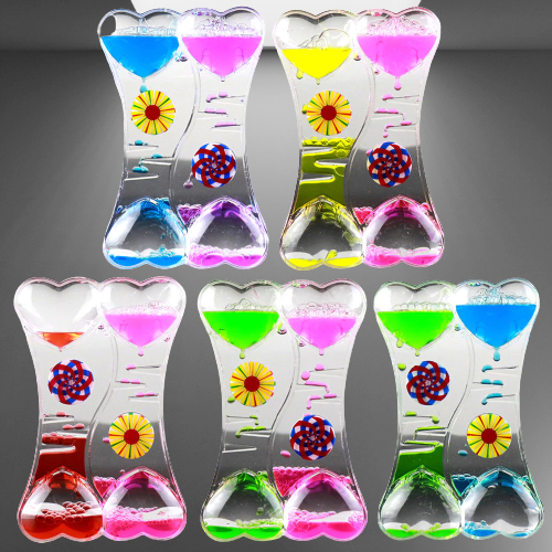 Floating Hearts Hourglass by DouStornfielde