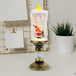 Christmas Water Candle with Crystal Echo