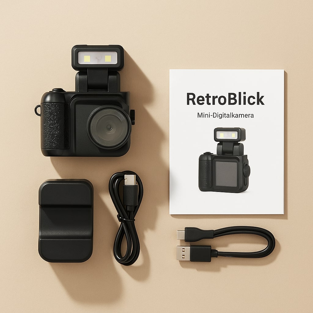 RetroBlick Digitalkamera: Nostalgie trifft moderne Technik