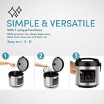 20-Cup Multi-Functional Digital Rice Cooker