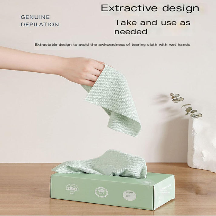 20 Microfiber Cleaning Cloths with Storage Box