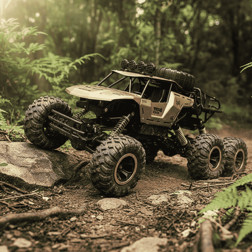 6x6 Remote Control Truck - All-Terrain Adventure Vehicle