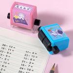 Learning stamps for children to promote mathematical skills