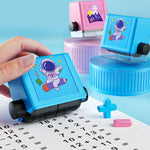 Learning stamps for children to promote mathematical skills