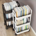 3-tier multifunctional utility cart with wheels