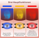 LED Lichttherapie Maske für strahlende Haut und Entspannung