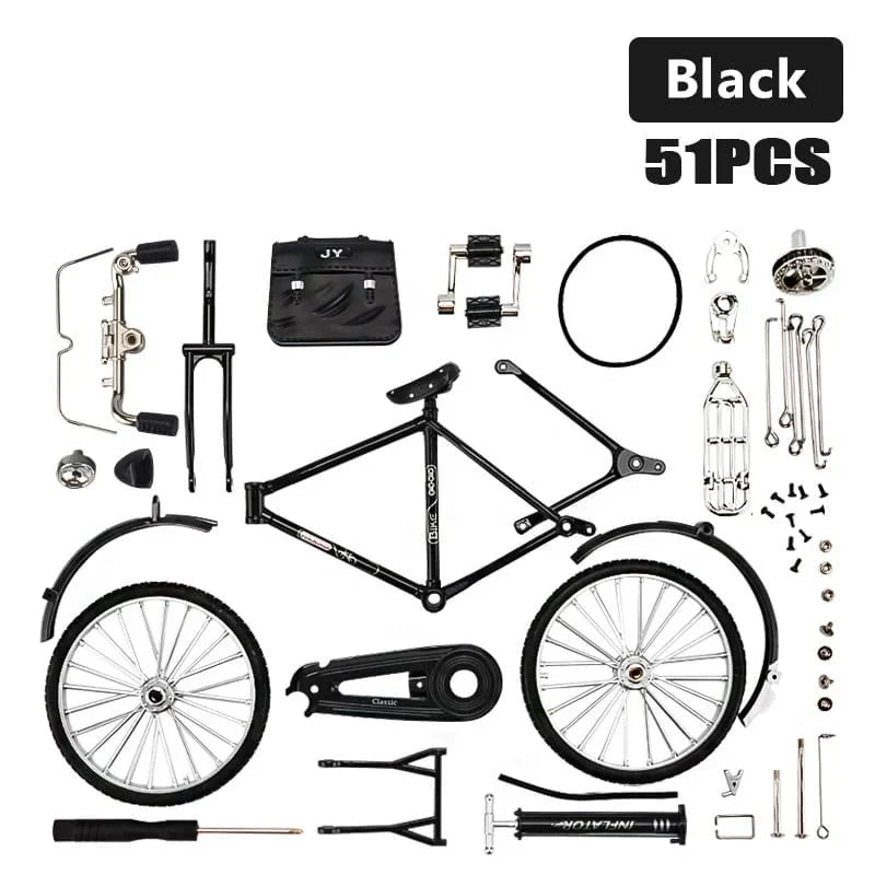 Miniature DIY Model Bicycle