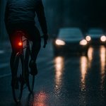 Sicheres Rücklicht für Fahrrad mit 6 Leuchtmodi und Akku