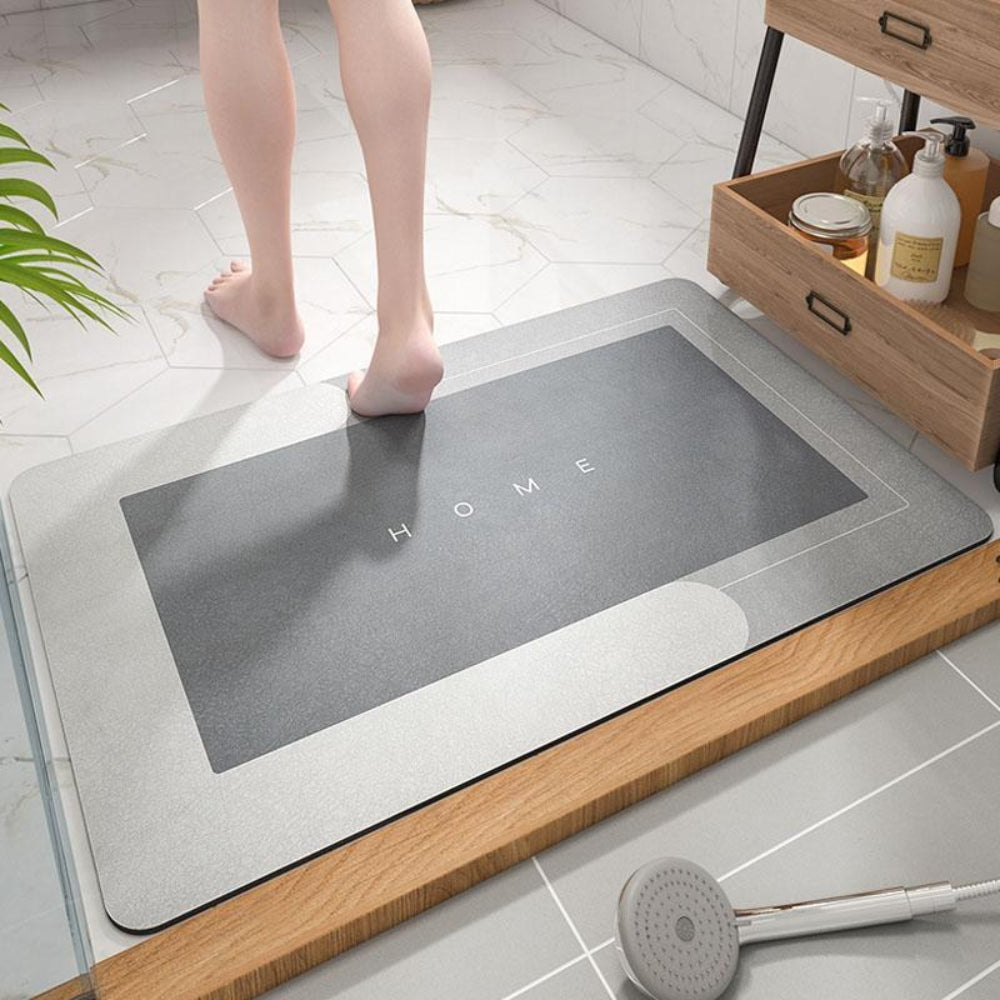 Secure shower mat with non-slip surface for your bathroom