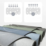 Secure shower mat with non-slip surface for your bathroom