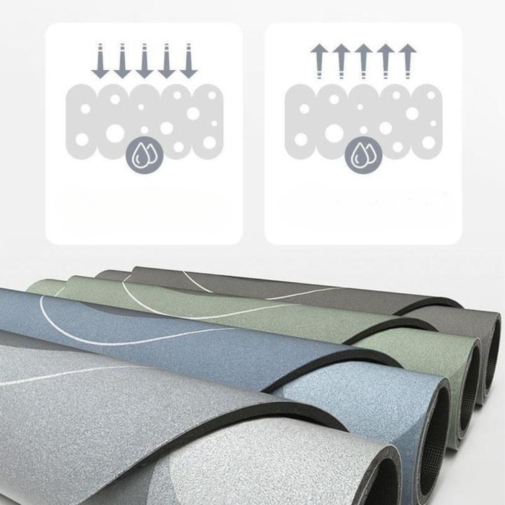 Secure shower mat with non-slip surface for your bathroom