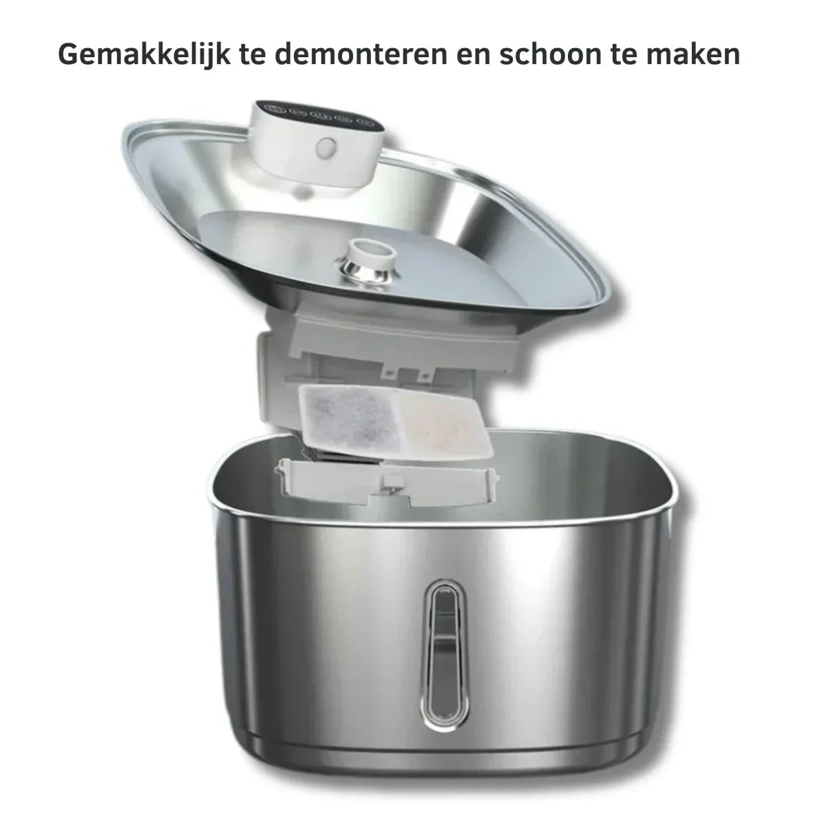 AquaViva | Smart Drinking Fountains for Cats and Dogs – 3.2L Stainless Steel with Filter