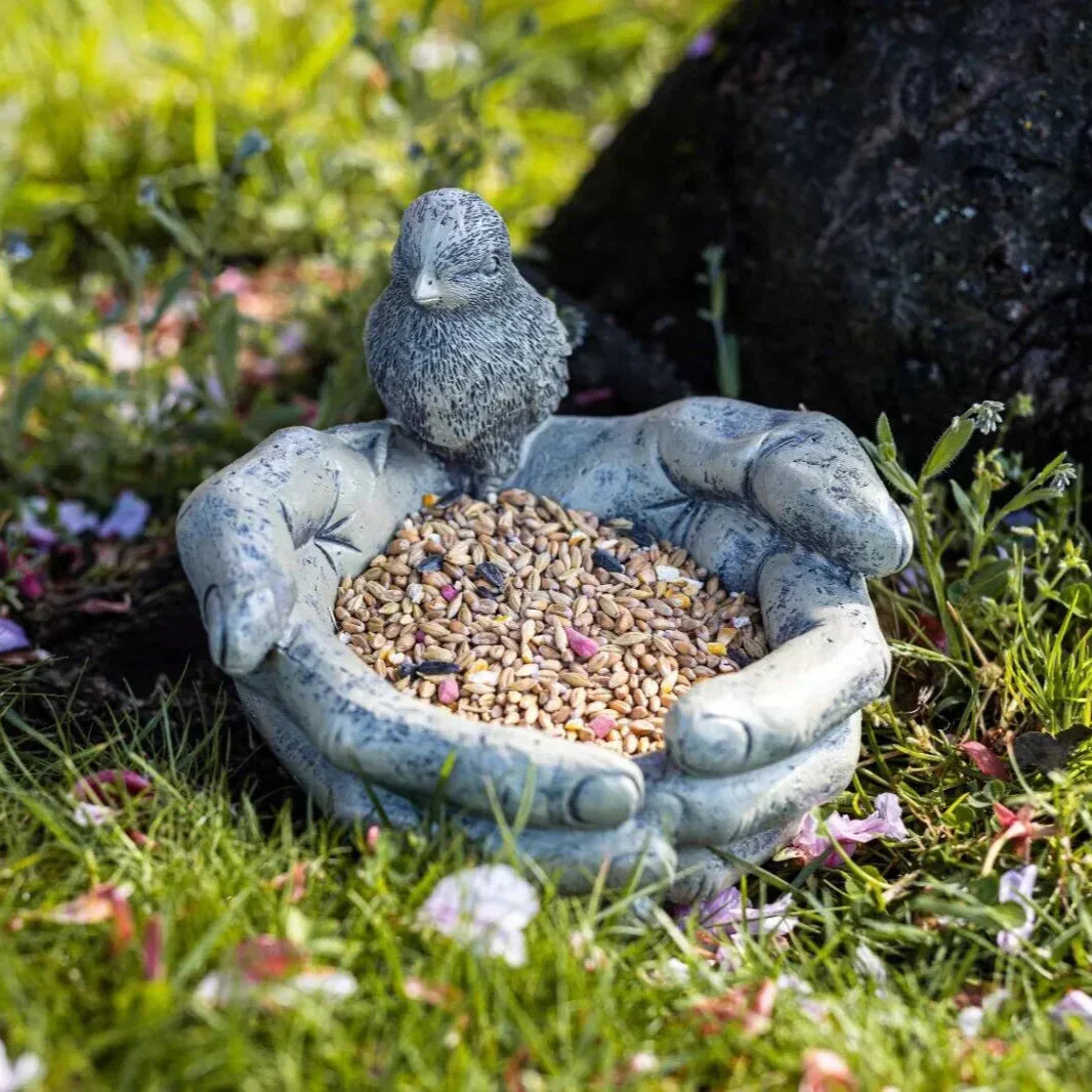 Resin Birdhouse - Handmade Food for Birds