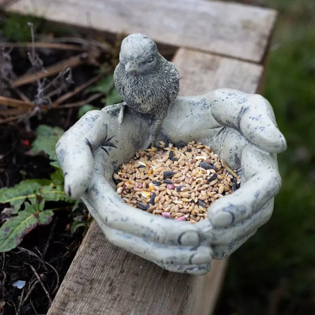 Resin Birdhouse - Handmade Food for Birds