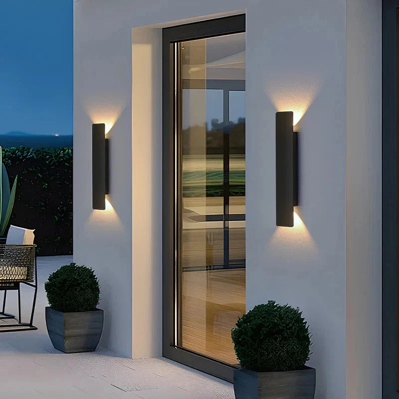 Elegant LED Outdoor Wall Light – Architectural Lighting Design, Weatherproof