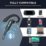 Wireless Bluetooth earbuds with long battery life and noise cancellation