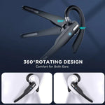 Wireless Bluetooth earbuds with long battery life and noise cancellation