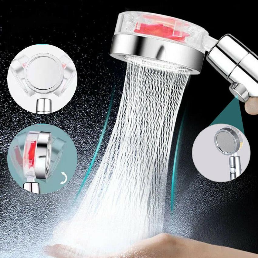 360° drehbarer Duschkopf mit Power-Funktion