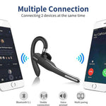 Wireless Bluetooth earbuds with long battery life and noise cancellation