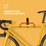 Foldable Bicycle Wall Hook – Space-Saving Hook with Protective Guards
