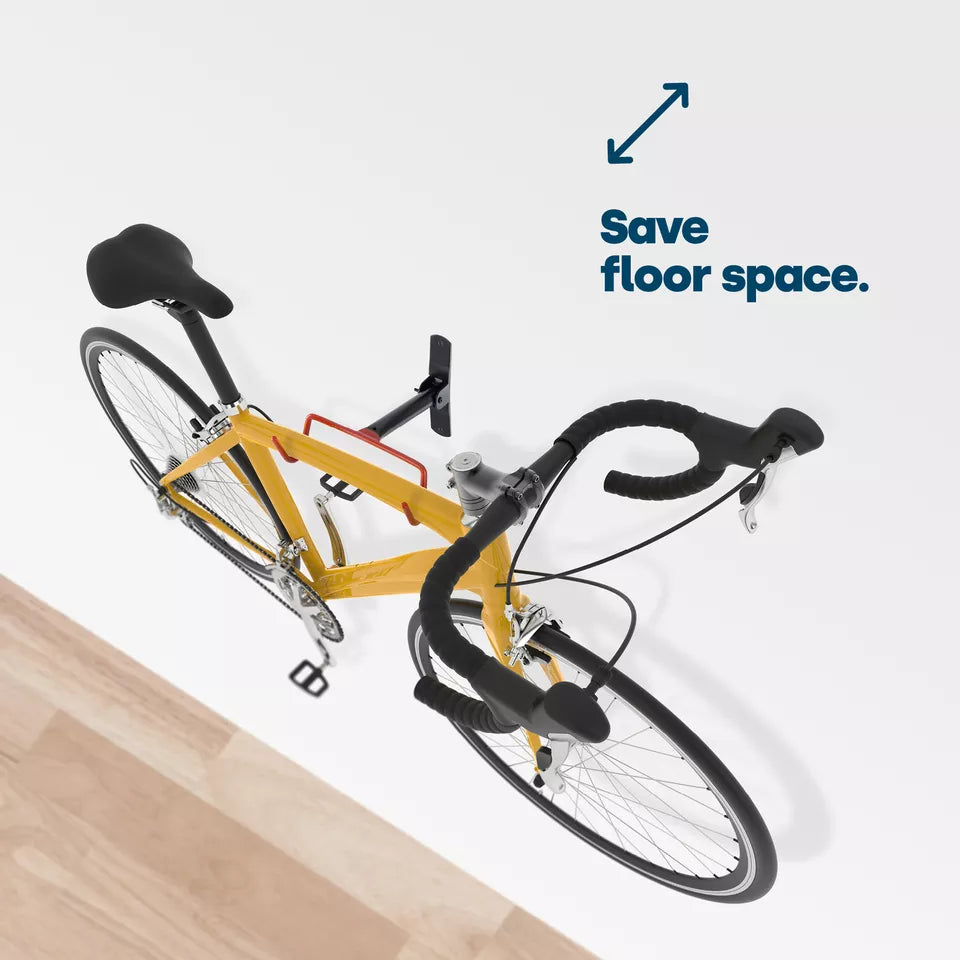 Foldable Bicycle Wall Hook – Space-Saving Hook with Protective Guards