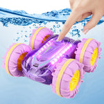Waterproof and robust amphibious remote-controlled vehicle