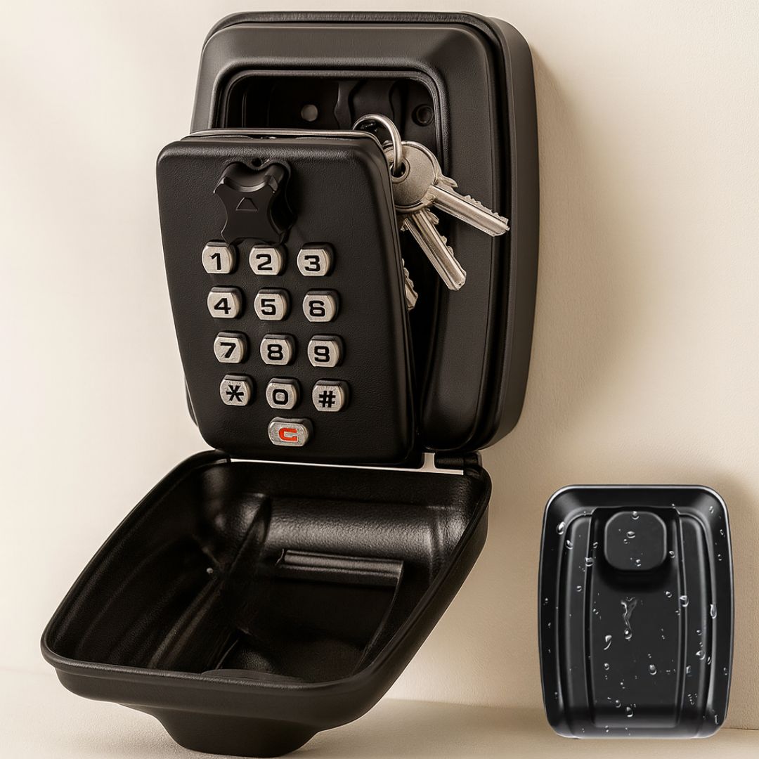 Wall-Mounted Key Safe with Combination Lock – Always Secure