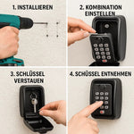 Wall-Mounted Key Safe with Combination Lock – Always Secure